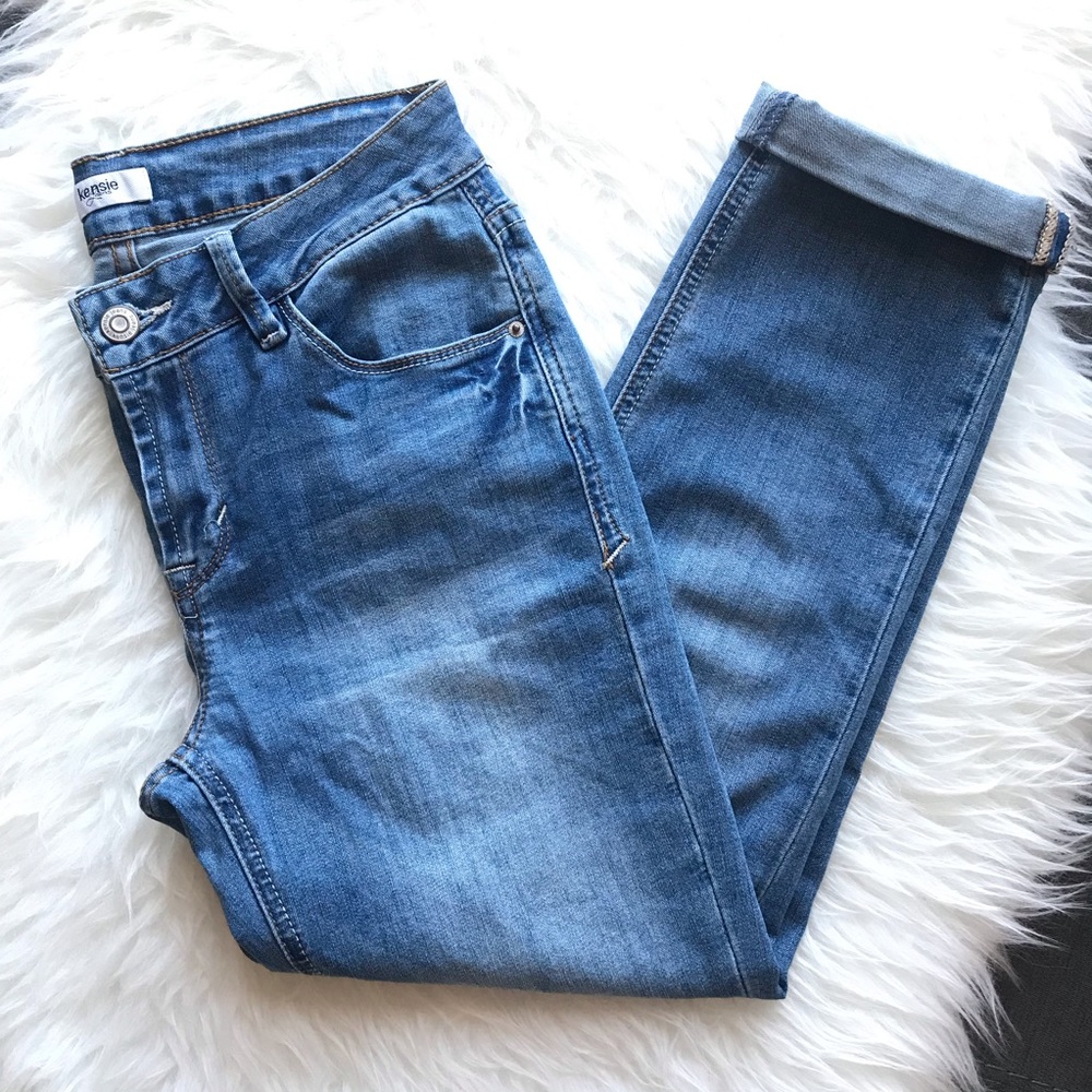 Kensie Ankle Crop Skinny Jeans